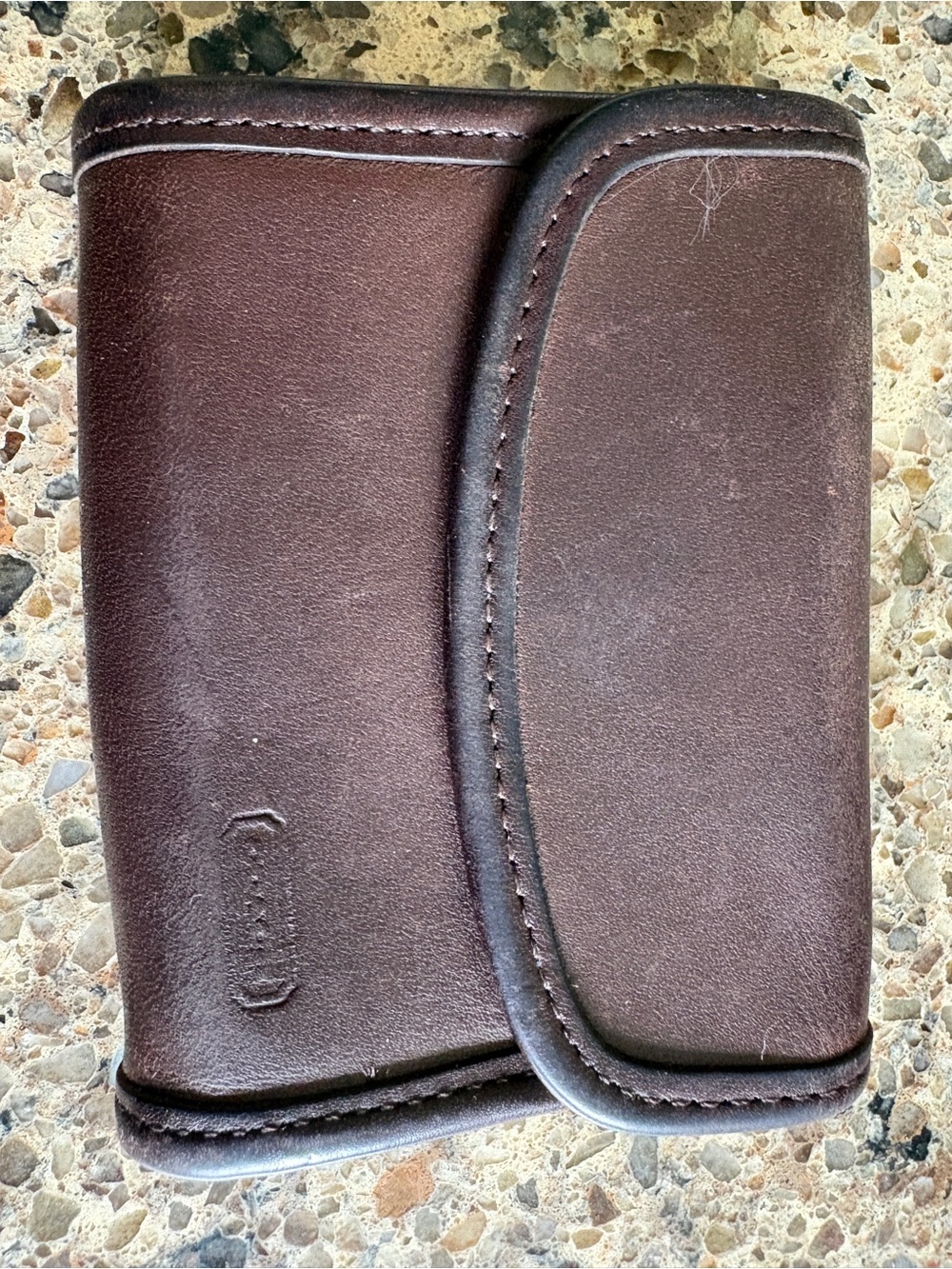 Coach Brown Leather Bifold Wallet